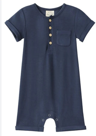 Camborne Romper in Navy