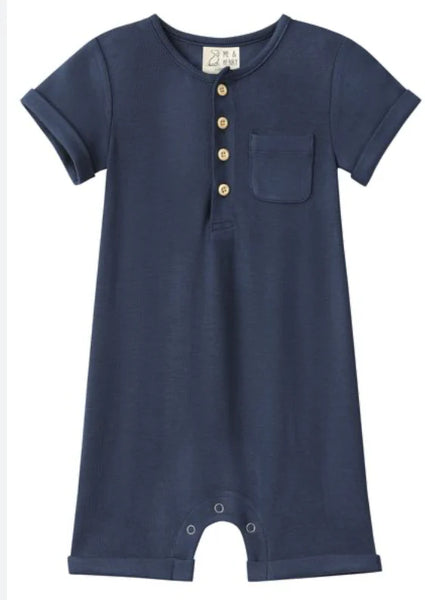 Camborne Romper in Navy