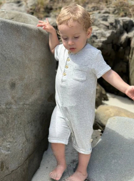 Camborne Romper in Grey