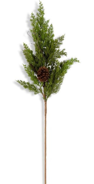 43.5 Inch Real Touch Cedar Pine Branch