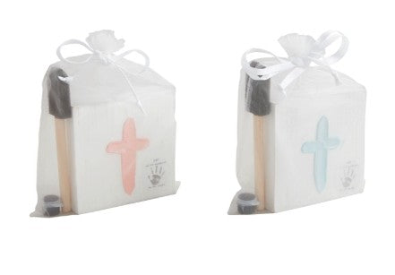 Cross & Handprint Kit (in Blue or Pink)