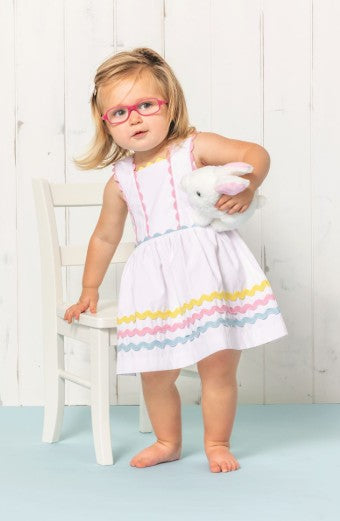 Ric Rac Poplin Apron Dress