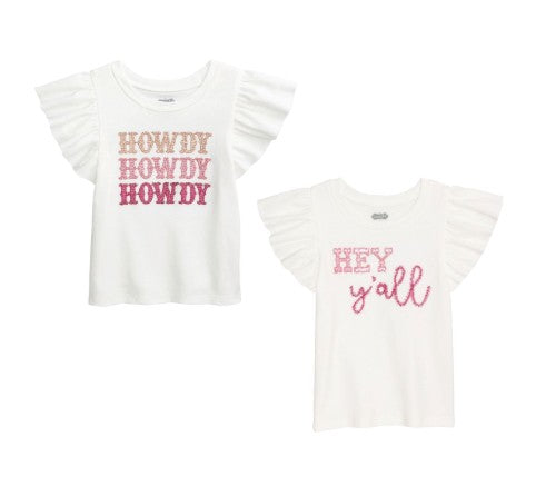 Howdy Western Glitter Tee