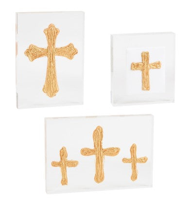 Acrylic Cross Plaque (3 Styles)