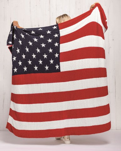 Americana Chenille Blanket