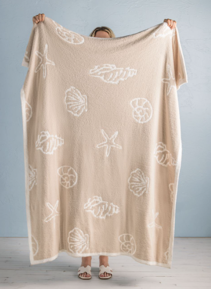 Coastal Luxe Chenille Blanket