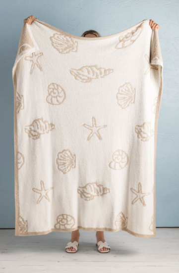 Coastal Luxe Chenille Blanket