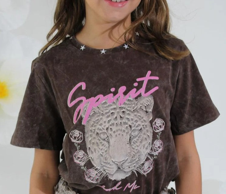 Spirit Lead Me Graphic Crop Tee
