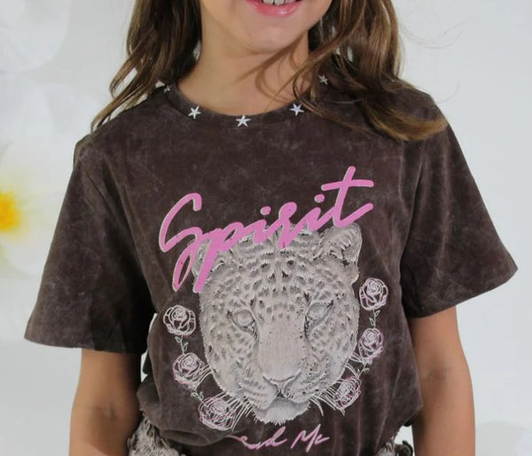 Spirit Lead Me Graphic Crop Tee