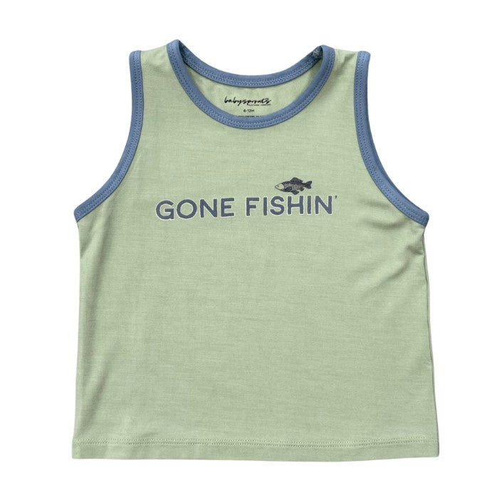 Gone Fishin' Tank Top