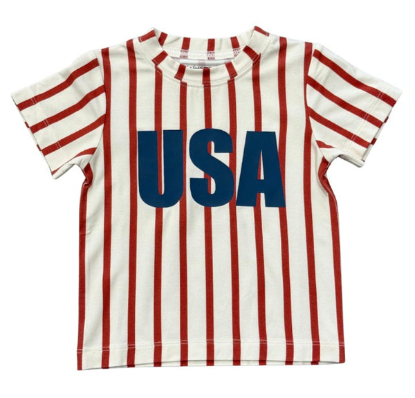 USA Crewneck Tee