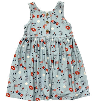 Summer USA Henley Tank Dress