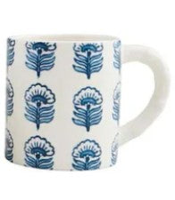 Block Print Mugs