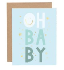 Oh Baby! Baby Greeting Card