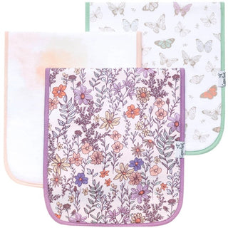 Burp Cloths Set Pack of 3 (Assorted Styles)