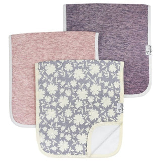Burp Cloths Set Pack of 3 (Assorted Styles)