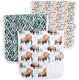 Burp Cloths Set Pack of 3 (Assorted Styles)