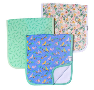 Burp Cloths Set Pack of 3 (Assorted Styles)