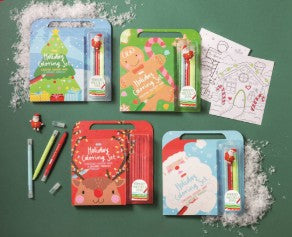 Christmas Coloring Book & Erasable Marker Set (Assorted Styles)