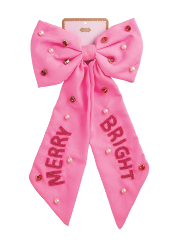 Christmas Hair Bow (Assorted Styles)