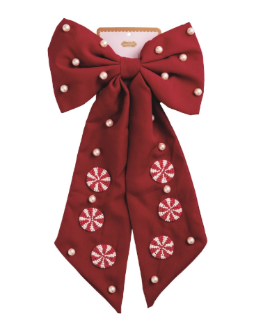 Christmas Hair Bow (Assorted Styles)
