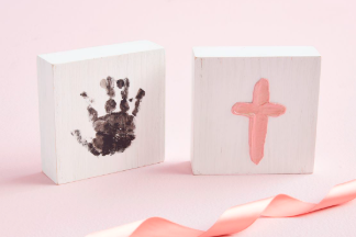 Cross & Handprint Kit (in Blue or Pink)