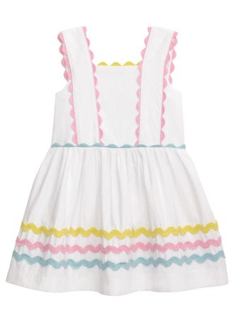 Ric Rac Poplin Apron Dress
