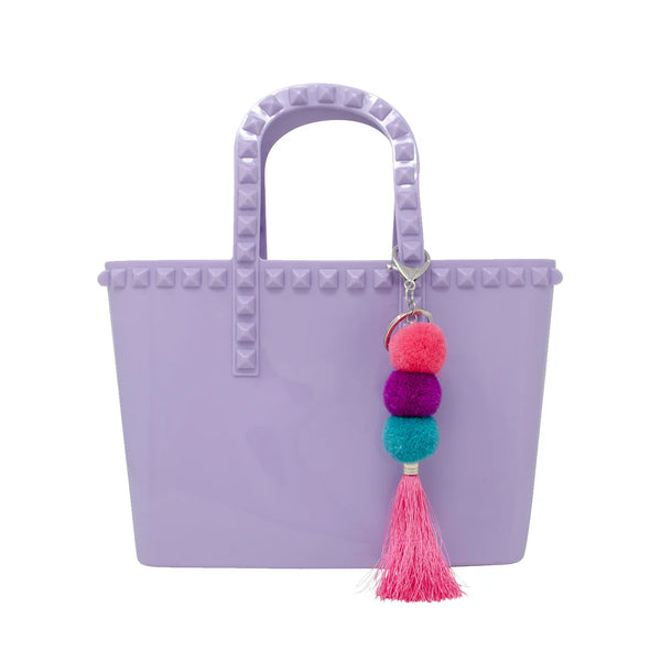Tiny Jelly Tote Bag (Pink or Lavender)