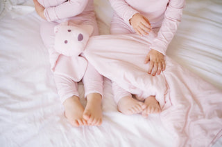 Pink Mini-Stripe Dog Lovey Blanket