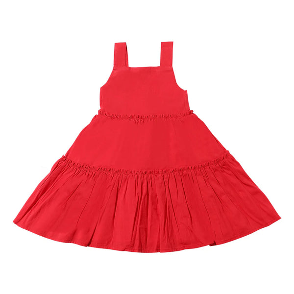 Sloane Dress in Red