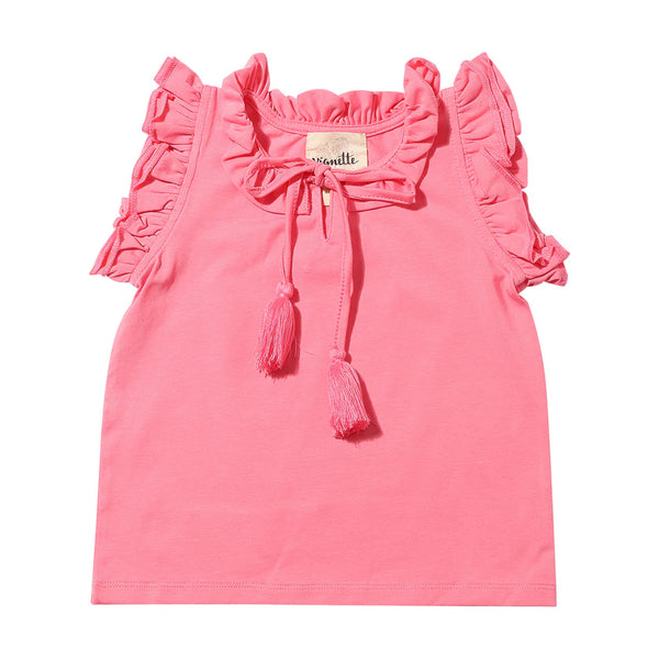 Scout Tank in Bright Pink