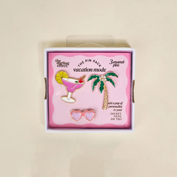 Vacation Mode Charm The Pin Pack