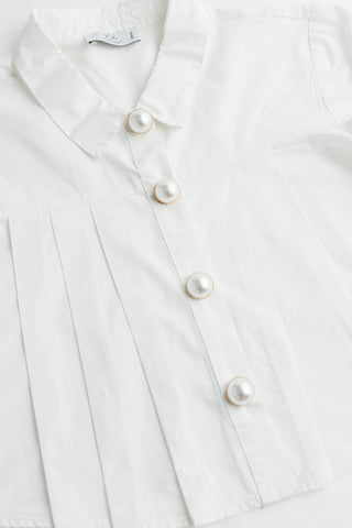Little Luxuries Button Covers - Pearl