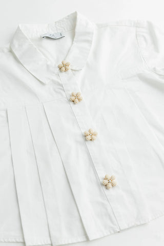 Little Luxuries Button Covers - Flowers