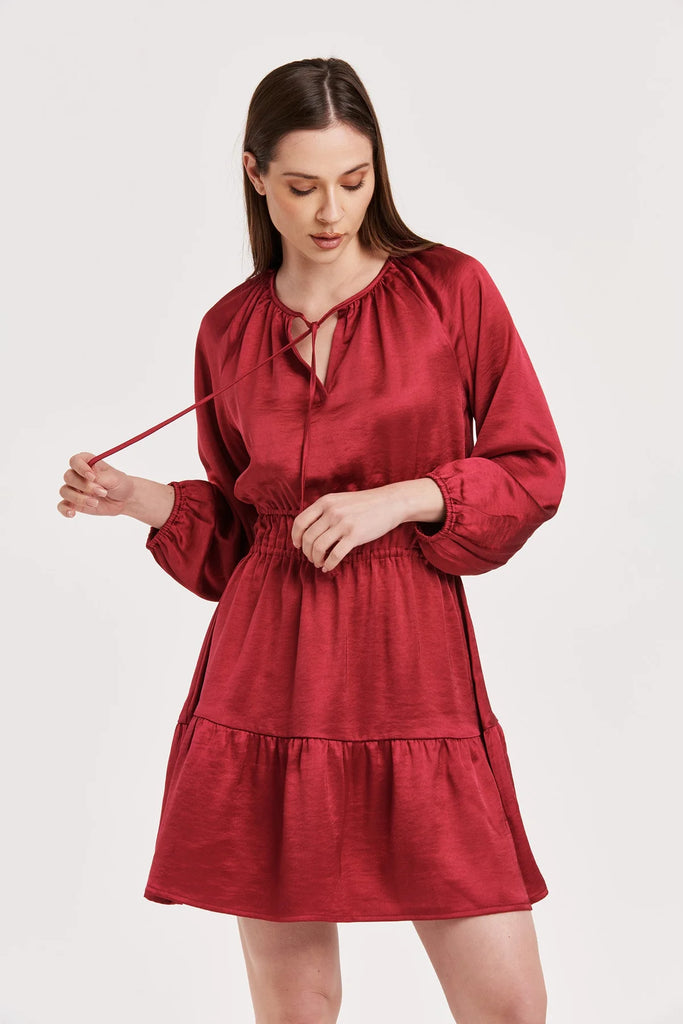 Reignn Elastic Waist Dress Farmhouse Market TX Reignn Elastic Waist Dress Farmhouse Market TX