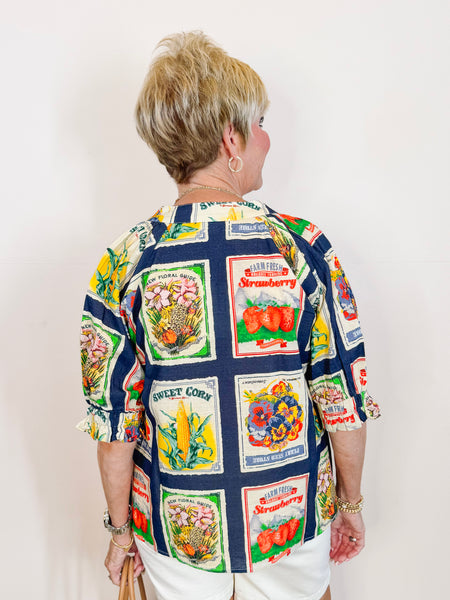 Portofino Patchwork Top