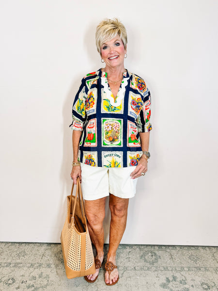 Portofino Patchwork Top