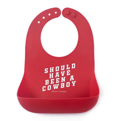 Should Have Been a Cowboy Wonder Bib