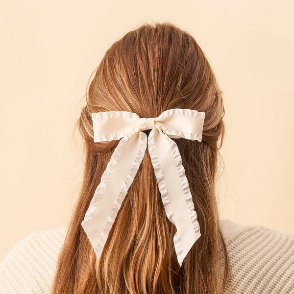 Ruffle Hair Bows