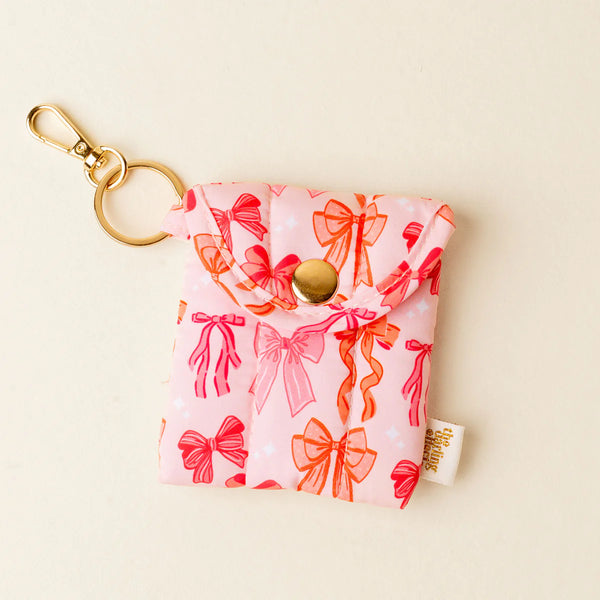Puffy Earbud Case Keychain (Assorted Styles)