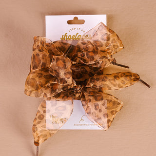 Shoelaces -Sheer Cheetah