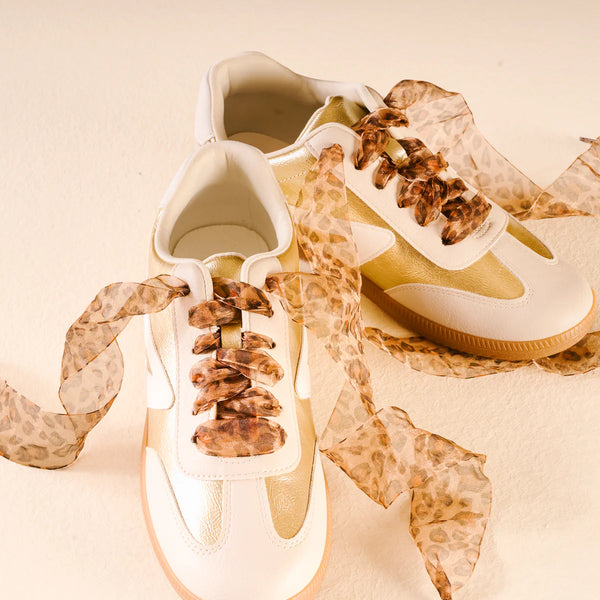 Shoelaces -Sheer Cheetah