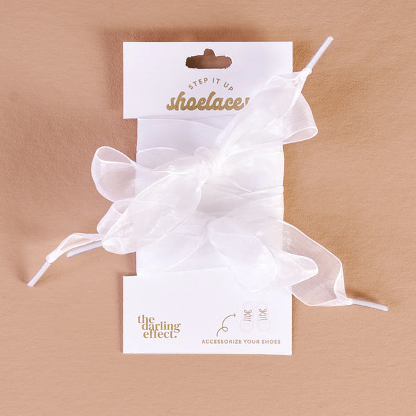 Shoelaces - Sheer White