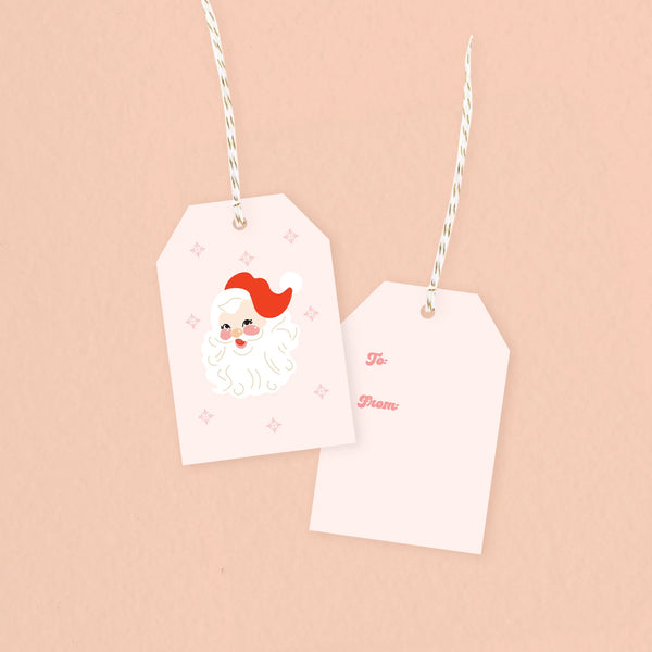 Holiday Gift Tag Set - Dear Santa