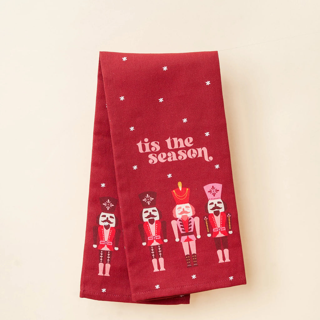 Tea Towel - Tis the Season Nutcracker