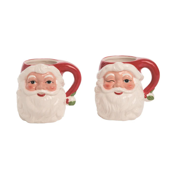 DOL Vintage Santa Shaped Mug