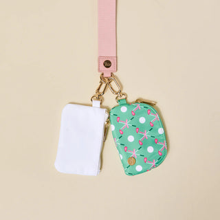 Dynamic Duo Pouch Wristlet- Tee Time