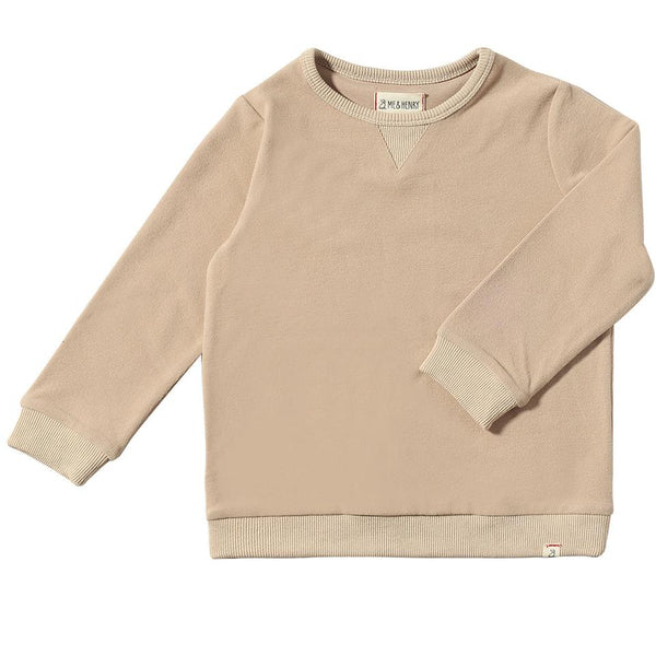 Tarquin Sweatshirt in Tan Cosy