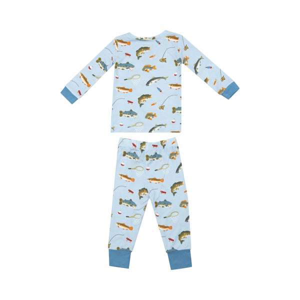 Fishing Long Sleeve Loungewear Set