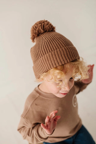 Portabella Knit Pom Hat